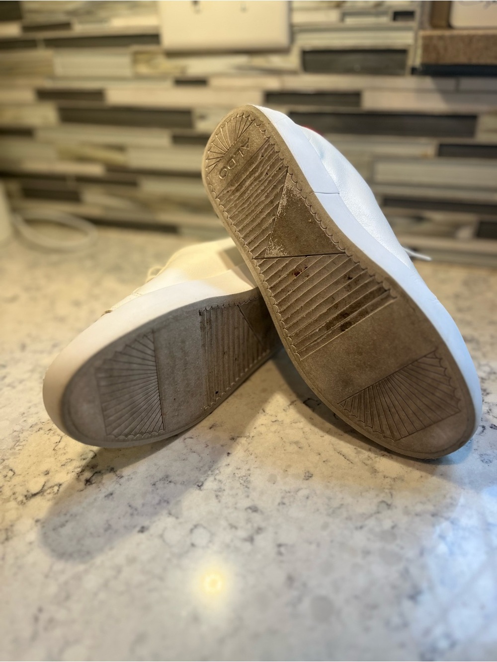 Disney X Aldo Party Mickey Sneaker Lunar New Year Collection White Size 7 1/2 - Picture 9 of 16